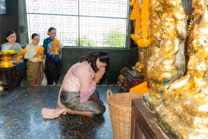 อธิการบดี มรภ.เทพสตรี ร่วมพิธีขออนุญาตจัดงานแผ่นดินสมเด็จพระนารายณ์มหาราช ครั้งที่ 38 ประจำปี พ.ศ. 2569 ณ สถานที่ศักดิ์สิทธิ์นอกเขตพระราชทาน เพื่อความเป็นสิริมงคลแก่คณะกรรมการจัดงาน
