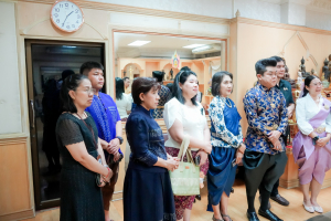 อธิการบดี มรภ.เทพสตรี นำคณะผู้บริหาร อาจารย์ และผู้แทนบุคลากร เข้าคารวะขอพรปีใหม่ผู้ว่าราชการจังหวัดลพบุรี และคณะรองผู้ว่าราชการจังหวัดลพบุรี