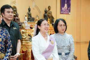 อธิการบดี มรภ.เทพสตรี นำคณะผู้บริหาร อาจารย์ และผู้แทนบุคลากร เข้าคารวะขอพรปีใหม่ผู้ว่าราชการจังหวัดลพบุรี และคณะรองผู้ว่าราชการจังหวัดลพบุรี