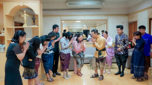 อธิการบดี มรภ.เทพสตรี นำคณะผู้บริหาร อาจารย์ และผู้แทนบุคลากร เข้าคารวะขอพรปีใหม่ผู้ว่าราชการจังหวัดลพบุรี และคณะรองผู้ว่าราชการจังหวัดลพบุรี