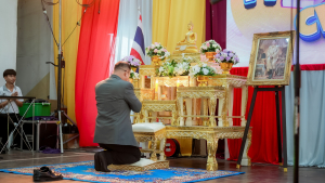 งานสื่อสารองค์กร มรภ.เทพสตรี ร่วมกับคณะวิทยาศาสตร์และเทคโนโลยี และกองบริการการศึกษา จัดบูธประชาสัมพันธ์การรับสมัครนักศึกษาเคลื่อนที่ ยกระดับการสื่อสารสู่มาตรฐานสากล