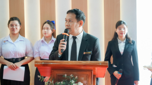 งานสื่อสารองค์กร มรภ.เทพสตรี ร่วมกับคณะวิทยาศาสตร์และเทคโนโลยี และกองบริการการศึกษา จัดบูธประชาสัมพันธ์การรับสมัครนักศึกษาเคลื่อนที่ ยกระดับการสื่อสารสู่มาตรฐานสากล