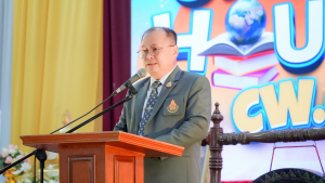 งานสื่อสารองค์กร มรภ.เทพสตรี ร่วมกับคณะวิทยาศาสตร์และเทคโนโลยี และกองบริการการศึกษา จัดบูธประชาสัมพันธ์การรับสมัครนักศึกษาเคลื่อนที่ ยกระดับการสื่อสารสู่มาตรฐานสากล