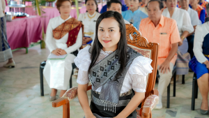 มรภ.เทพสตรี ร่วมงานบุญกำฟ้า ชุมชนไทยพวนบ้านน้ำจั้น