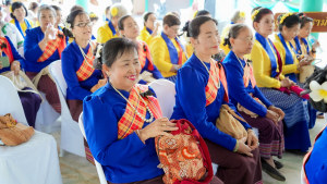 มรภ.เทพสตรี ร่วมงานบุญกำฟ้า ชุมชนไทยพวนบ้านน้ำจั้น