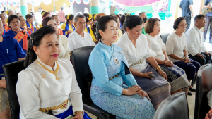 มรภ.เทพสตรี ร่วมงานบุญกำฟ้า ชุมชนไทยพวนบ้านน้ำจั้น