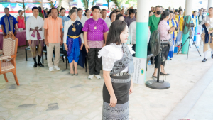 มรภ.เทพสตรี ร่วมงานบุญกำฟ้า ชุมชนไทยพวนบ้านน้ำจั้น