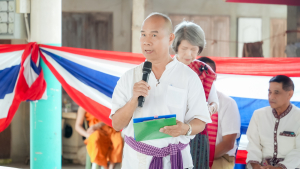 มรภ.เทพสตรี ร่วมงานบุญกำฟ้า ชุมชนไทยพวนบ้านน้ำจั้น