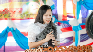 มรภ.เทพสตรี ร่วมงานบุญกำฟ้า ชุมชนไทยพวนบ้านน้ำจั้น