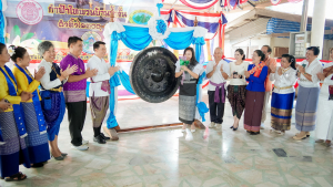 มรภ.เทพสตรี ร่วมงานบุญกำฟ้า ชุมชนไทยพวนบ้านน้ำจั้น