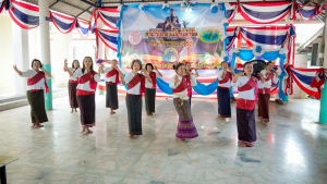 มรภ.เทพสตรี ร่วมงานบุญกำฟ้า ชุมชนไทยพวนบ้านน้ำจั้น