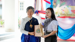 มรภ.เทพสตรี ร่วมงานบุญกำฟ้า ชุมชนไทยพวนบ้านน้ำจั้น