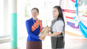 มรภ.เทพสตรี ร่วมงานบุญกำฟ้า ชุมชนไทยพวนบ้านน้ำจั้น