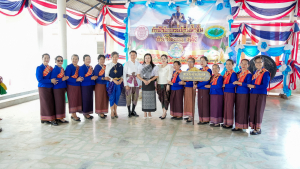 มรภ.เทพสตรี ร่วมงานบุญกำฟ้า ชุมชนไทยพวนบ้านน้ำจั้น