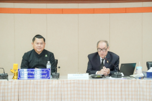 มรภ.เทพสตรี และหัวหน้าส่วนราชการ ต้อนรับคณะทำงานทางวิชาการสภากาชาดไทย ในโอกาสนิเทศและตรวจเยี่ยมโครงการส่งเสริมและพัฒนาการพูด อ่าน เขียนภาษาไทย ของโรงเรียน จ.ลพบุรี