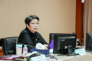 มรภ.เทพสตรี และหัวหน้าส่วนราชการ ต้อนรับคณะทำงานทางวิชาการสภากาชาดไทย ในโอกาสนิเทศและตรวจเยี่ยมโครงการส่งเสริมและพัฒนาการพูด อ่าน เขียนภาษาไทย ของโรงเรียน จ.ลพบุรี