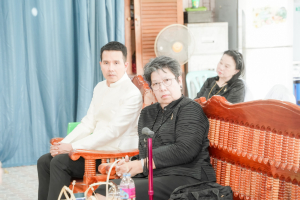 มรภ.เทพสตรี และหัวหน้าส่วนราชการ ต้อนรับคณะทำงานทางวิชาการสภากาชาดไทย ในโอกาสนิเทศและตรวจเยี่ยมโครงการส่งเสริมและพัฒนาการพูด อ่าน เขียนภาษาไทย ของโรงเรียน จ.ลพบุรี