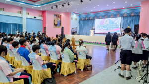 งานสื่อสารองค์กร มรภ.เทพสตรี ร่วมกับกองบริการการศึกษา จัดบูธประชาสัมพันธ์การรับสมัครนักศึกษาเคลื่อนที่ ยกระดับการสื่อสารสู่มาตรฐานสากล