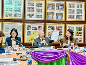 อธิการบดี มรภ.เทพสตรี และคณะ ร่วมการประชุมกองทุนการศึกษา เพื่อน้องสองราชภัฏ มรภ.เทพสตรี-มรภ.อุตรดิตถ์ ครั้งที่ 3 และการประชุมการจัดตั้งร้านสะดวกซื้อ 7-11ฯ