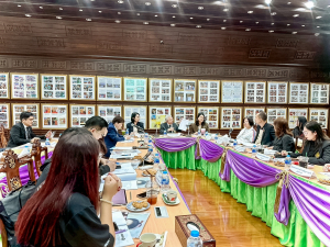 อธิการบดี มรภ.เทพสตรี และคณะ ร่วมการประชุมกองทุนการศึกษา เพื่อน้องสองราชภัฏ มรภ.เทพสตรี-มรภ.อุตรดิตถ์ ครั้งที่ 3 และการประชุมการจัดตั้งร้านสะดวกซื้อ 7-11ฯ