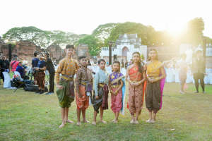 มรภ.เทพสตรี ร่วมงานแถลงข่าวการจัดงานแผ่นดินสมเด็จพระนารายณ์มหาราช 