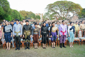 มรภ.เทพสตรี ร่วมงานแถลงข่าวการจัดงานแผ่นดินสมเด็จพระนารายณ์มหาราช 