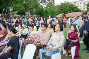 มรภ.เทพสตรี ร่วมงานแถลงข่าวการจัดงานแผ่นดินสมเด็จพระนารายณ์มหาราช 