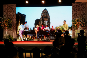 มรภ.เทพสตรี ร่วมงานแถลงข่าวการจัดงานแผ่นดินสมเด็จพระนารายณ์มหาราช 