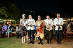 มรภ.เทพสตรี ร่วมงานแถลงข่าวการจัดงานแผ่นดินสมเด็จพระนารายณ์มหาราช 