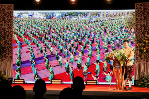 มรภ.เทพสตรี ร่วมงานแถลงข่าวการจัดงานแผ่นดินสมเด็จพระนารายณ์มหาราช 