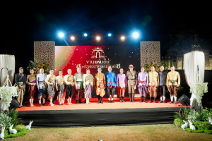 มรภ.เทพสตรี ร่วมงานแถลงข่าวการจัดงานแผ่นดินสมเด็จพระนารายณ์มหาราช 