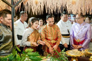 มรภ.เทพสตรี ร่วมงานแถลงข่าวการจัดงานแผ่นดินสมเด็จพระนารายณ์มหาราช 