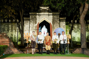 มรภ.เทพสตรี ร่วมงานแถลงข่าวการจัดงานแผ่นดินสมเด็จพระนารายณ์มหาราช 