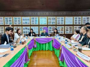 อธิการบดี มรภ.เทพสตรี และคณะ ร่วมการประชุมการจัดตั้งร้านสะดวกซื้อ 7-ELEVENฯ มรภ.เทพสตรี และ มรภ.อุตรดิตถ์