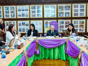 อธิการบดี มรภ.เทพสตรี และคณะ ร่วมการประชุมการจัดตั้งร้านสะดวกซื้อ 7-ELEVENฯ มรภ.เทพสตรี และ มรภ.อุตรดิตถ์
