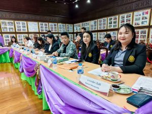 อธิการบดี มรภ.เทพสตรี และคณะ ร่วมการประชุมการจัดตั้งร้านสะดวกซื้อ 7-ELEVENฯ มรภ.เทพสตรี และ มรภ.อุตรดิตถ์