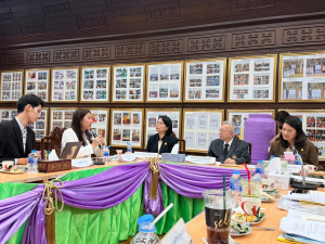 อธิการบดี มรภ.เทพสตรี และคณะ ร่วมการประชุมการจัดตั้งร้านสะดวกซื้อ 7-ELEVENฯ มรภ.เทพสตรี และ มรภ.อุตรดิตถ์