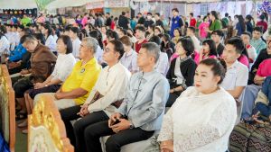 งานสื่อสารองค์กร มรภ.เทพสตรี ร่วมกับกองบริการการศึกษา และกองพัฒนานักศึกษา จัดบูธประชาสัมพันธ์การรับสมัครนักศึกษาเคลื่อนที่ ยกระดับการสื่อสารสู่มาตรฐานสากล