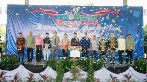 งานสื่อสารองค์กร มรภ.เทพสตรี ร่วมกับกองบริการการศึกษา และกองพัฒนานักศึกษา จัดบูธประชาสัมพันธ์การรับสมัครนักศึกษาเคลื่อนที่ ยกระดับการสื่อสารสู่มาตรฐานสากล