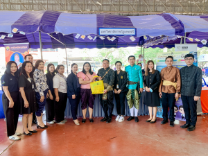  งานสื่อสารองค์กร มรภ.เทพสตรี ร่วมกับคณะวิทยาการจัดการ คณะวิทยาศาสตร์ฯ คณะเทคโนโลยีอุตสาหกรรม กองบริการการศึกษา และกองพัฒนานักศึกษา จัดบูธประชาสัมพันธ์การรับสมัครนักศึกษาเคลื่อนที่ ยกระดับการสื่อสารสู่มาตรฐานสากล