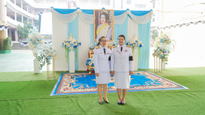มรภ.เทพสตรี ร่วมพิธีบำเพ็ญกุศลอุทิศถวายพระราชกุศลแด่ สมเด็จพระนางเจ้าสิริกิติ์ พระบรมราชินีนาถ พระบรมราชชนนีพันปีหลวง ครบสตมวาร (100 วัน) ณ โรงเรียนวินิตศึกษาในพระราชูปถัมภ์ฯ
