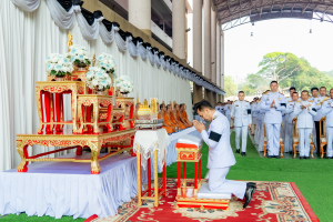 มรภ.เทพสตรี ร่วมพิธีบำเพ็ญกุศลอุทิศถวายพระราชกุศลแด่ สมเด็จพระนางเจ้าสิริกิติ์ พระบรมราชินีนาถ พระบรมราชชนนีพันปีหลวง ครบสตมวาร (100 วัน) ณ โรงเรียนวินิตศึกษาในพระราชูปถัมภ์ฯ