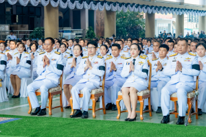 มรภ.เทพสตรี ร่วมพิธีบำเพ็ญกุศลอุทิศถวายพระราชกุศลแด่ สมเด็จพระนางเจ้าสิริกิติ์ พระบรมราชินีนาถ พระบรมราชชนนีพันปีหลวง ครบสตมวาร (100 วัน) ณ โรงเรียนวินิตศึกษาในพระราชูปถัมภ์ฯ