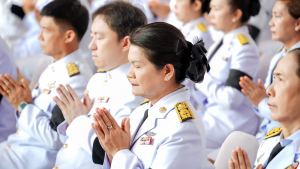 มรภ.เทพสตรี ร่วมพิธีบำเพ็ญกุศลอุทิศถวายพระราชกุศลแด่ สมเด็จพระนางเจ้าสิริกิติ์ พระบรมราชินีนาถ พระบรมราชชนนีพันปีหลวง ครบสตมวาร (100 วัน) ณ โรงเรียนวินิตศึกษาในพระราชูปถัมภ์ฯ
