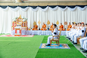 มรภ.เทพสตรี ร่วมพิธีบำเพ็ญกุศลอุทิศถวายพระราชกุศลแด่ สมเด็จพระนางเจ้าสิริกิติ์ พระบรมราชินีนาถ พระบรมราชชนนีพันปีหลวง ครบสตมวาร (100 วัน) ณ โรงเรียนวินิตศึกษาในพระราชูปถัมภ์ฯ