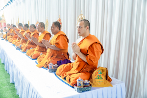 มรภ.เทพสตรี ร่วมพิธีบำเพ็ญกุศลอุทิศถวายพระราชกุศลแด่ สมเด็จพระนางเจ้าสิริกิติ์ พระบรมราชินีนาถ พระบรมราชชนนีพันปีหลวง ครบสตมวาร (100 วัน) ณ โรงเรียนวินิตศึกษาในพระราชูปถัมภ์ฯ