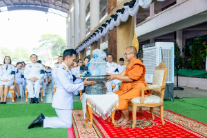 มรภ.เทพสตรี ร่วมพิธีบำเพ็ญกุศลอุทิศถวายพระราชกุศลแด่ สมเด็จพระนางเจ้าสิริกิติ์ พระบรมราชินีนาถ พระบรมราชชนนีพันปีหลวง ครบสตมวาร (100 วัน) ณ โรงเรียนวินิตศึกษาในพระราชูปถัมภ์ฯ