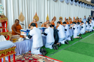 มรภ.เทพสตรี ร่วมพิธีบำเพ็ญกุศลอุทิศถวายพระราชกุศลแด่ สมเด็จพระนางเจ้าสิริกิติ์ พระบรมราชินีนาถ พระบรมราชชนนีพันปีหลวง ครบสตมวาร (100 วัน) ณ โรงเรียนวินิตศึกษาในพระราชูปถัมภ์ฯ