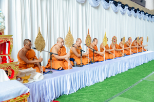 มรภ.เทพสตรี ร่วมพิธีบำเพ็ญกุศลอุทิศถวายพระราชกุศลแด่ สมเด็จพระนางเจ้าสิริกิติ์ พระบรมราชินีนาถ พระบรมราชชนนีพันปีหลวง ครบสตมวาร (100 วัน) ณ โรงเรียนวินิตศึกษาในพระราชูปถัมภ์ฯ