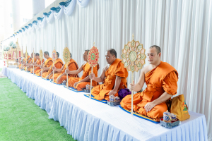 มรภ.เทพสตรี ร่วมพิธีบำเพ็ญกุศลอุทิศถวายพระราชกุศลแด่ สมเด็จพระนางเจ้าสิริกิติ์ พระบรมราชินีนาถ พระบรมราชชนนีพันปีหลวง ครบสตมวาร (100 วัน) ณ โรงเรียนวินิตศึกษาในพระราชูปถัมภ์ฯ